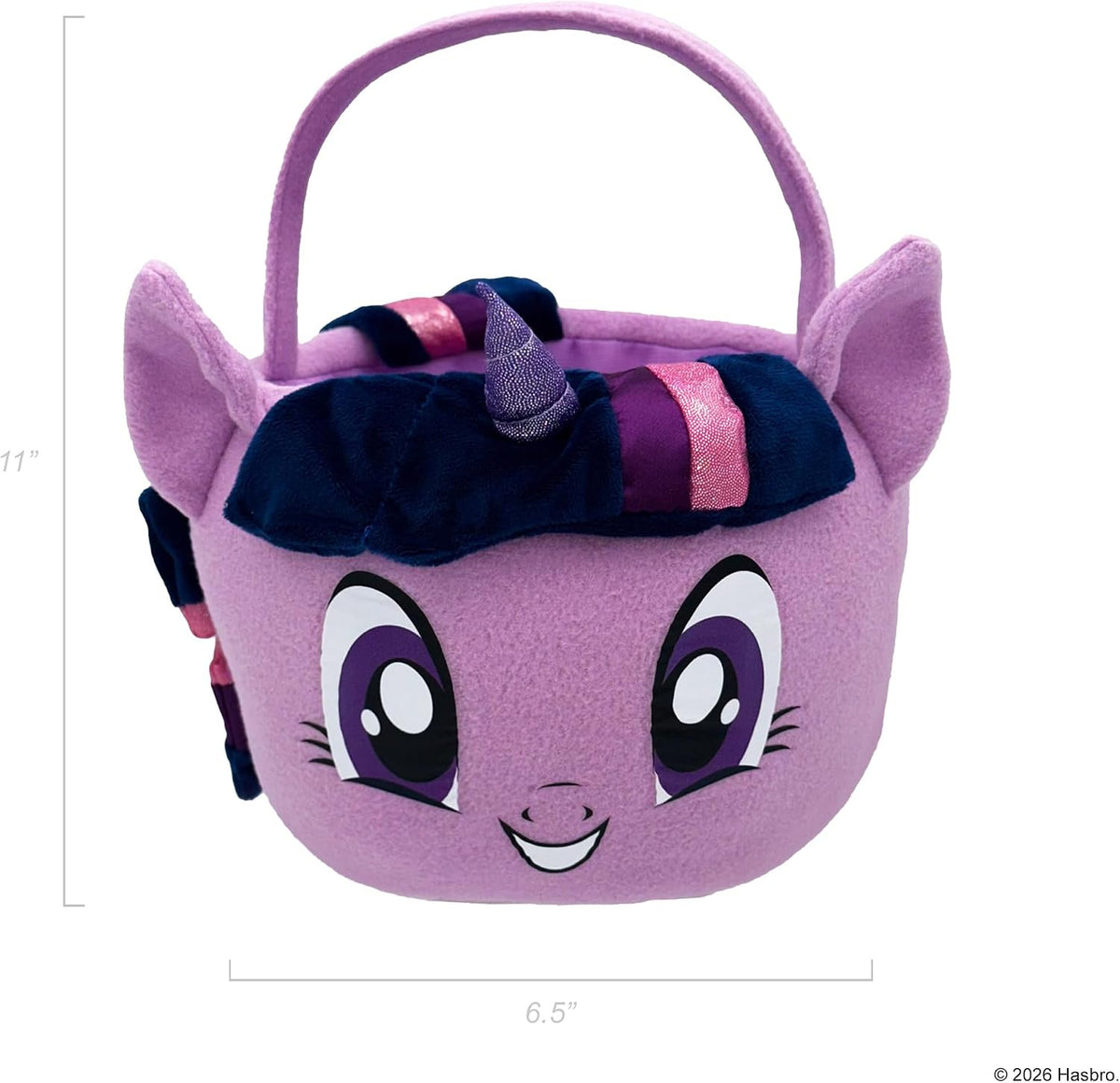 Megatoys My Little Pony - Cubo de golosinas de peluche para Halloween