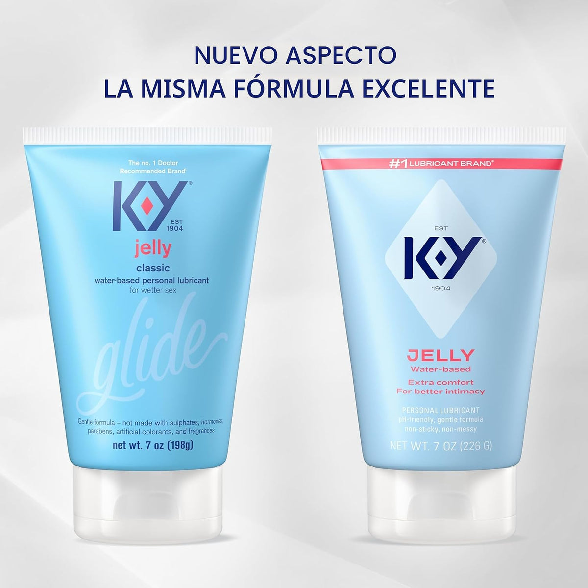 K-Y Jelly Classic Lubricante personal a base de agua, lubricante a...