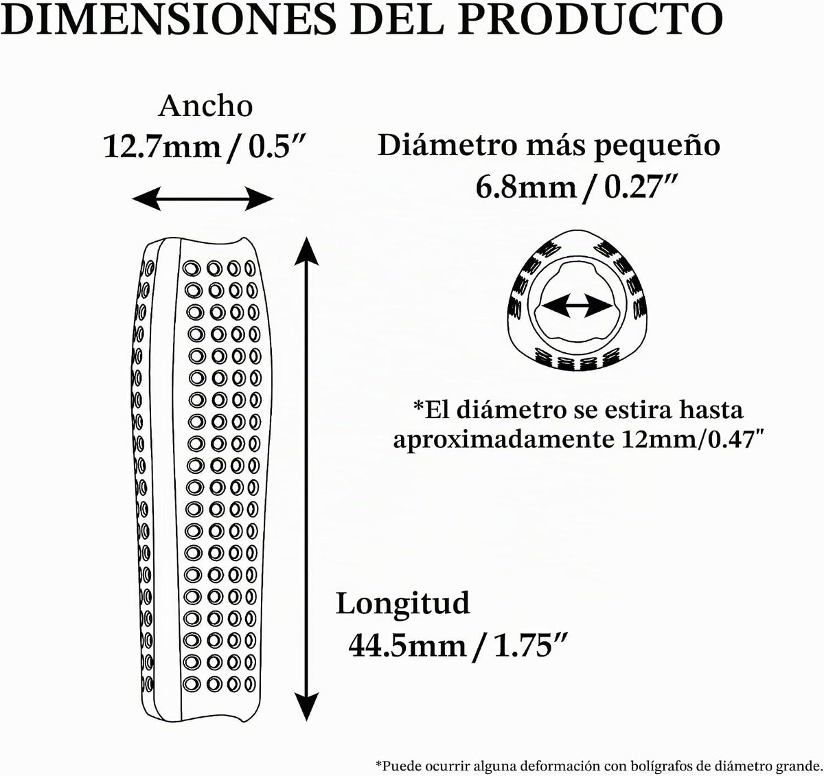 Omni Grip - Paquete de 6 agarres cómodos de primera calidad, perfec...