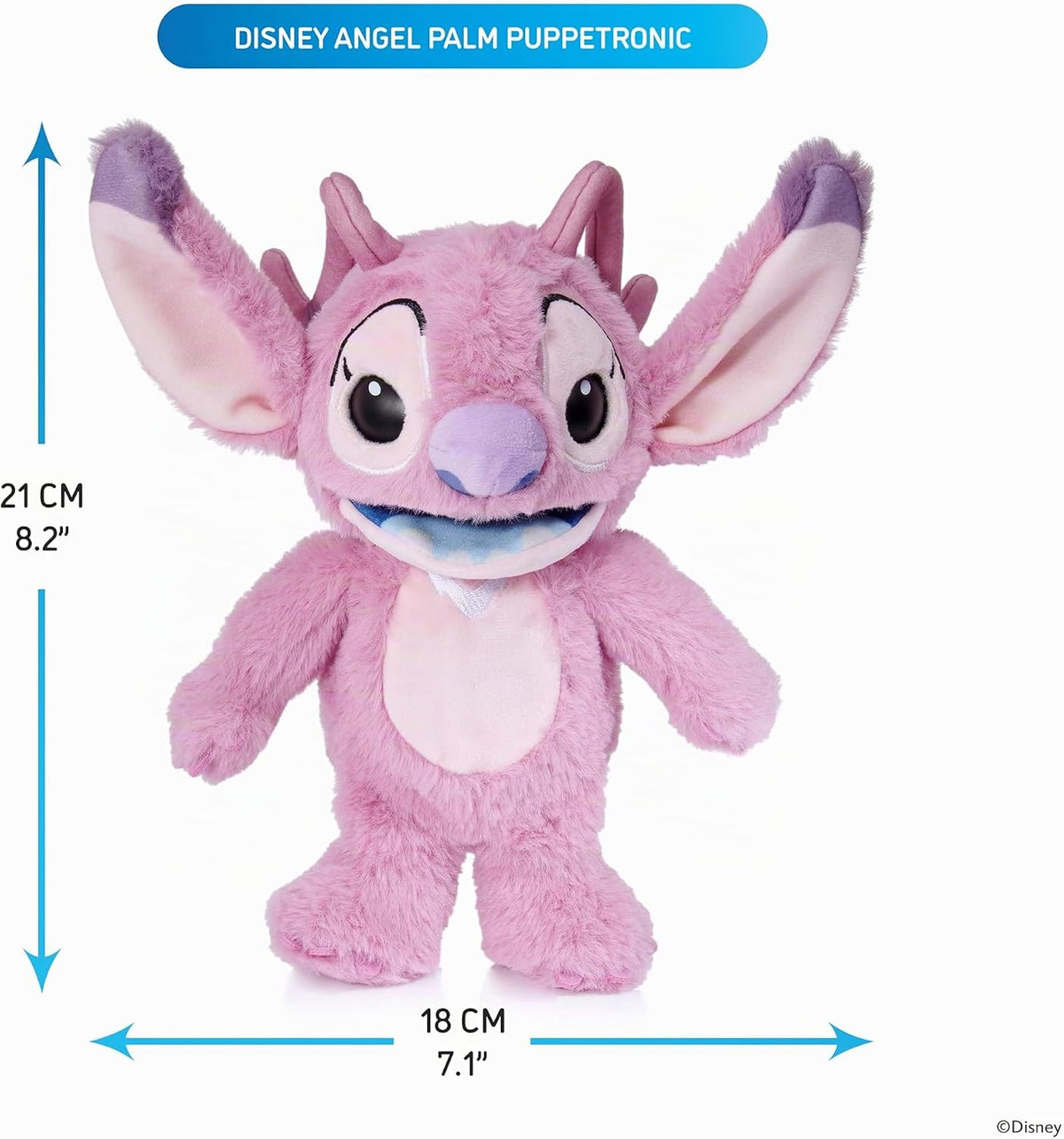 Wow! Stuff Disney Angel Palm Puppetronic | Más de 40 sonidos y acci...