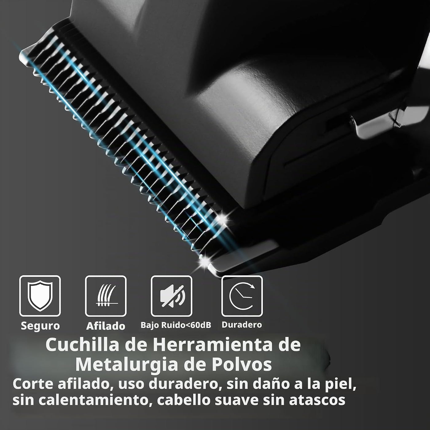 KEMEI 2296 Cortadoras de pelo profesionales para hombres, kits de c...
