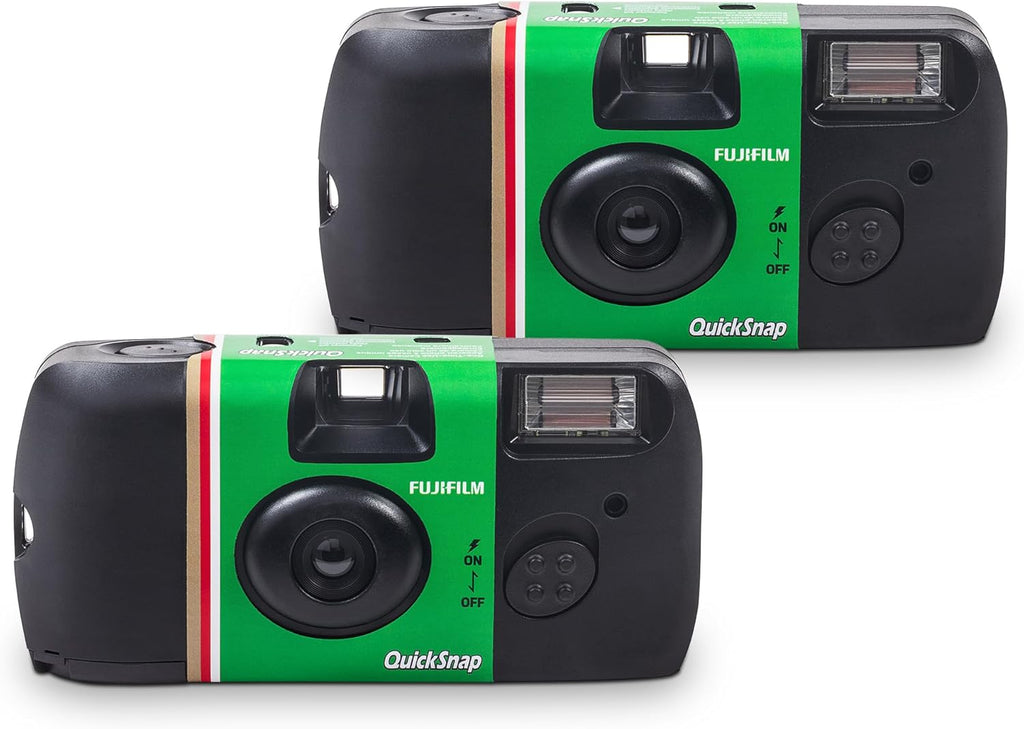 Fujifilm QuickSnap Flash 400 - Cámara de uso único, paquete de 2