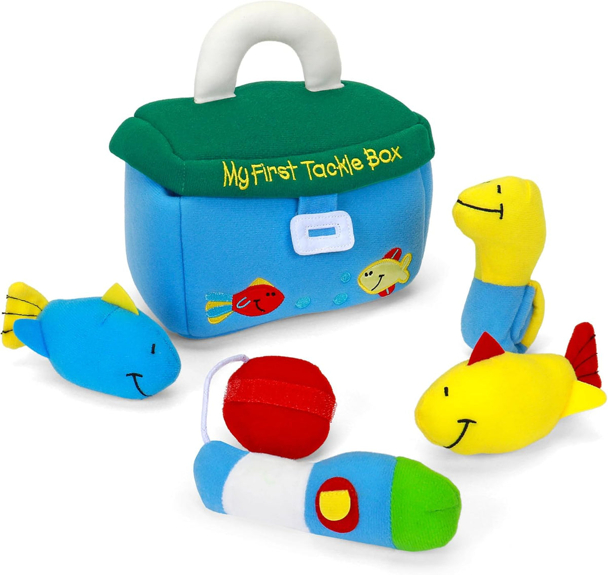 Baby Gund - Juego de peluches My First Tackle Box (Mi primer equipo...