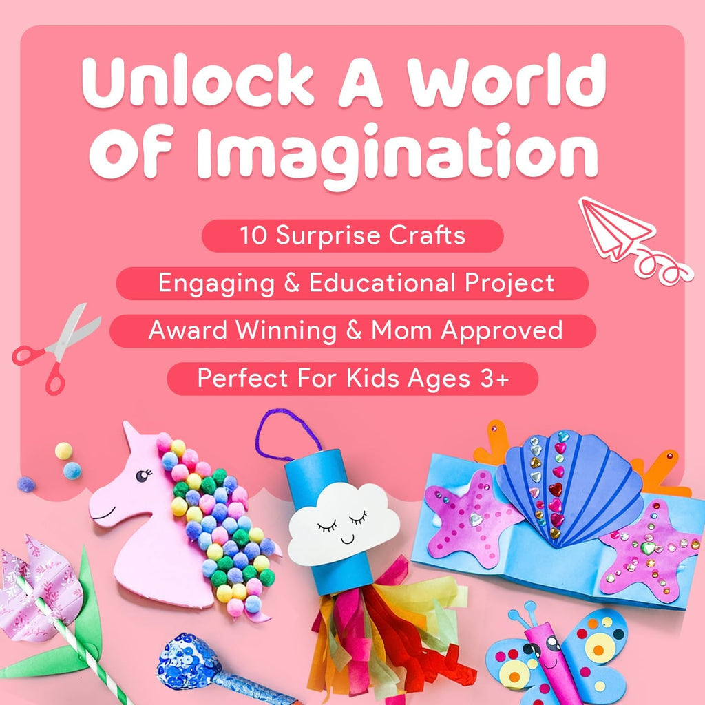 Kit de manualidades para niños Mumaloo \u2013 10 proyectos de arte...