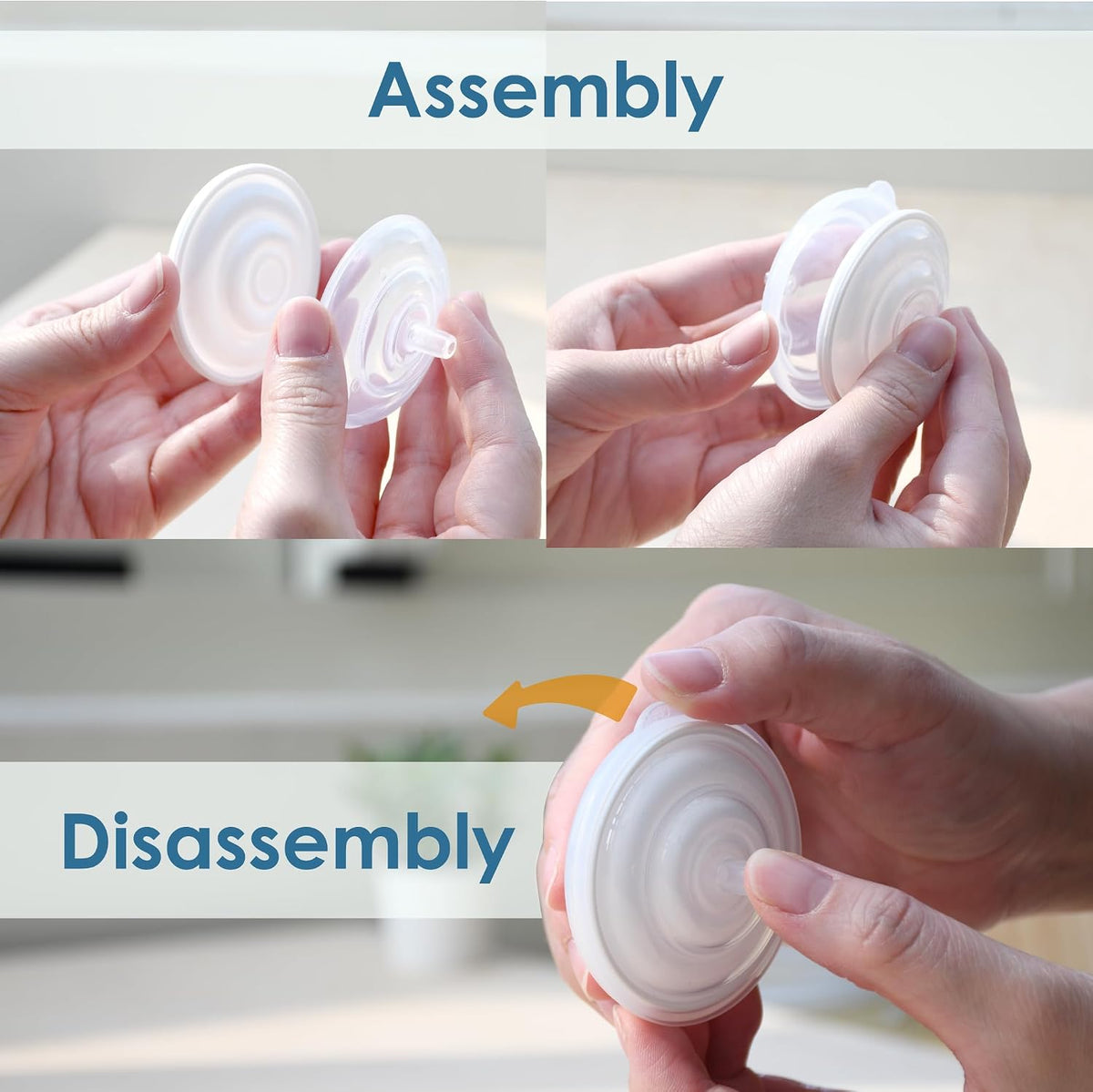 Maymom Piezas de repuesto para extractor de leche compatibles con S...