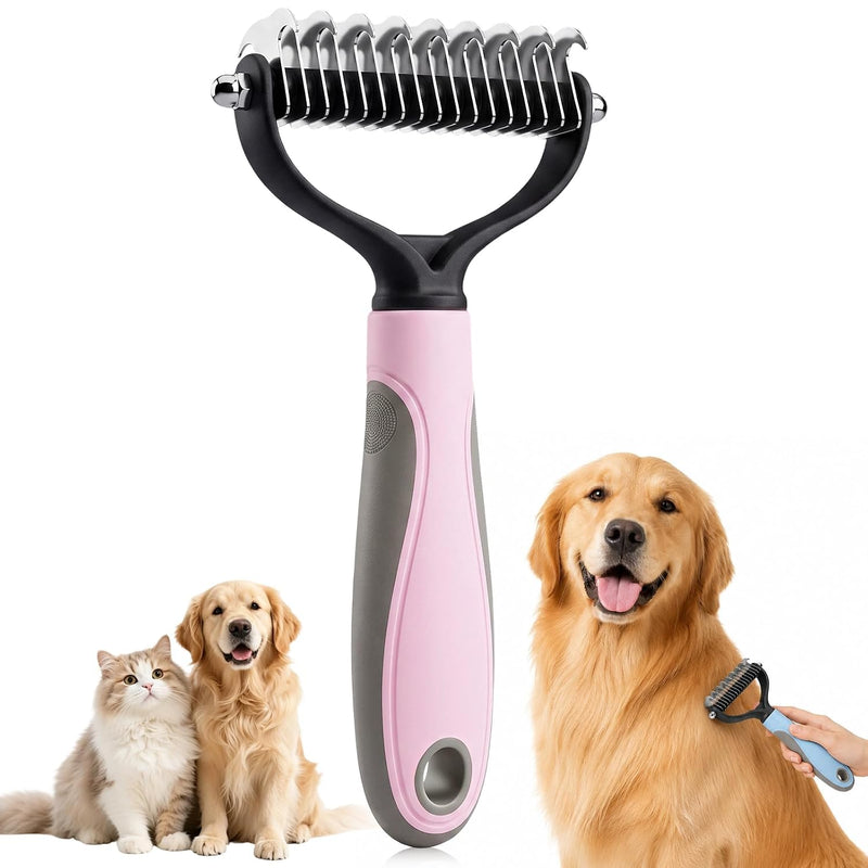 Cepillo de aseo de mascotas para perros y gatos, cepillo de aseo de...
