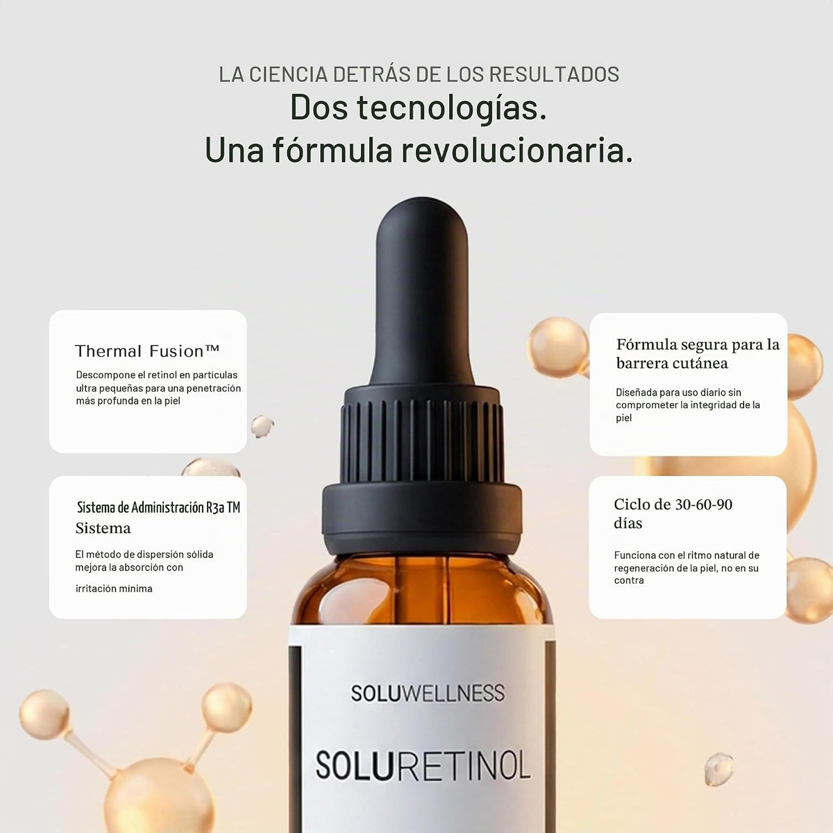 Suero de retinol para arrugas faciales \u2013 Sistema renovador de...