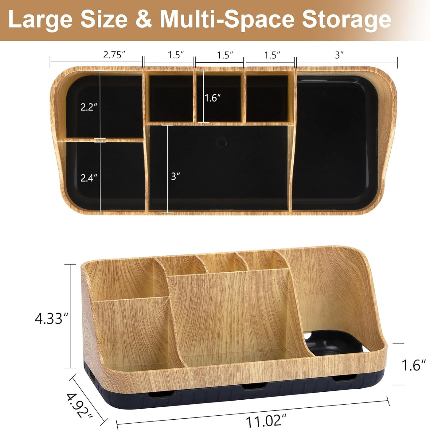 GFWARE Organizadores y Almacenamiento para Baño - Soporte Desmontab...