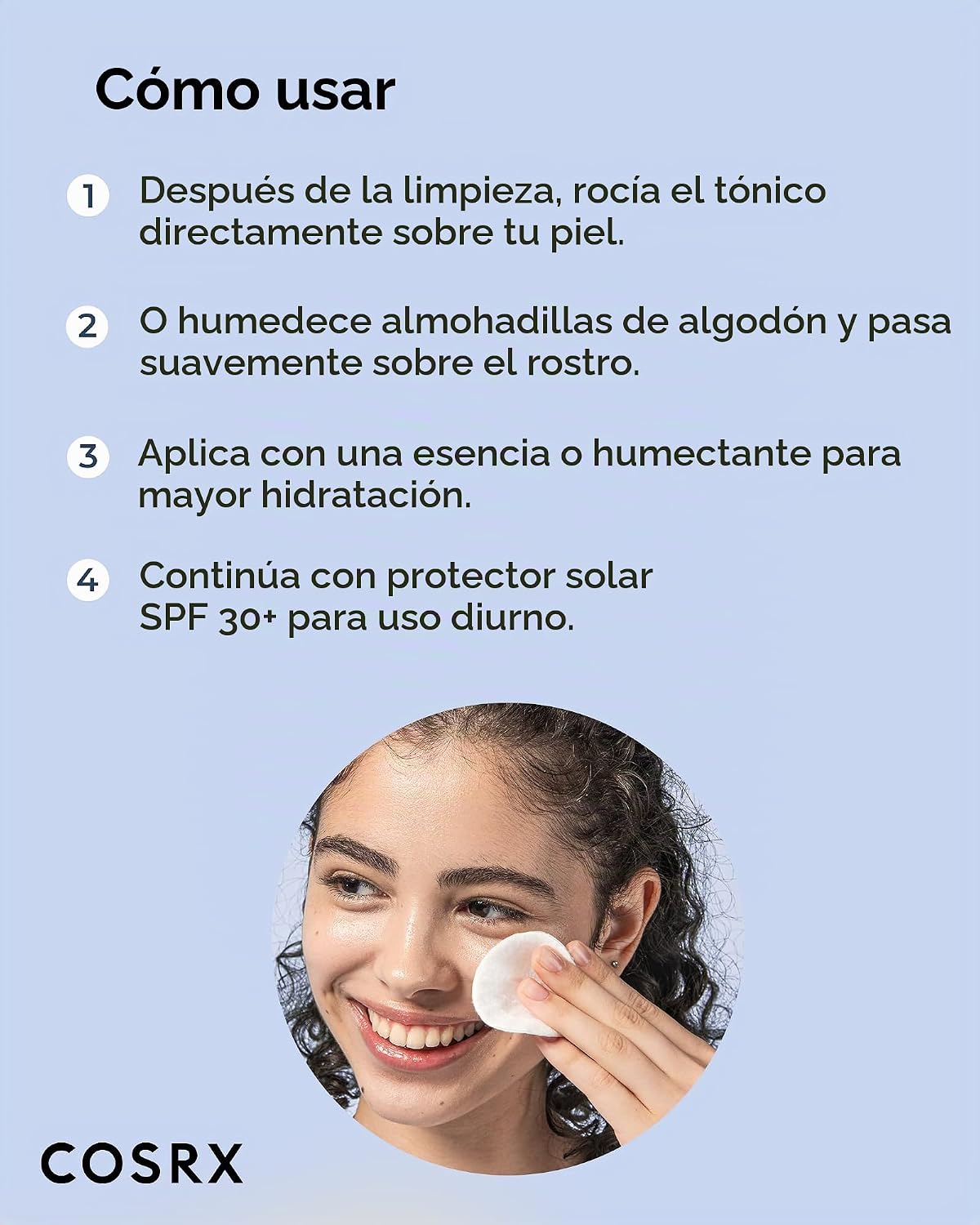 Tónico de tratamiento COSRX AHA\/BHA para puntos blancos y poros ob...