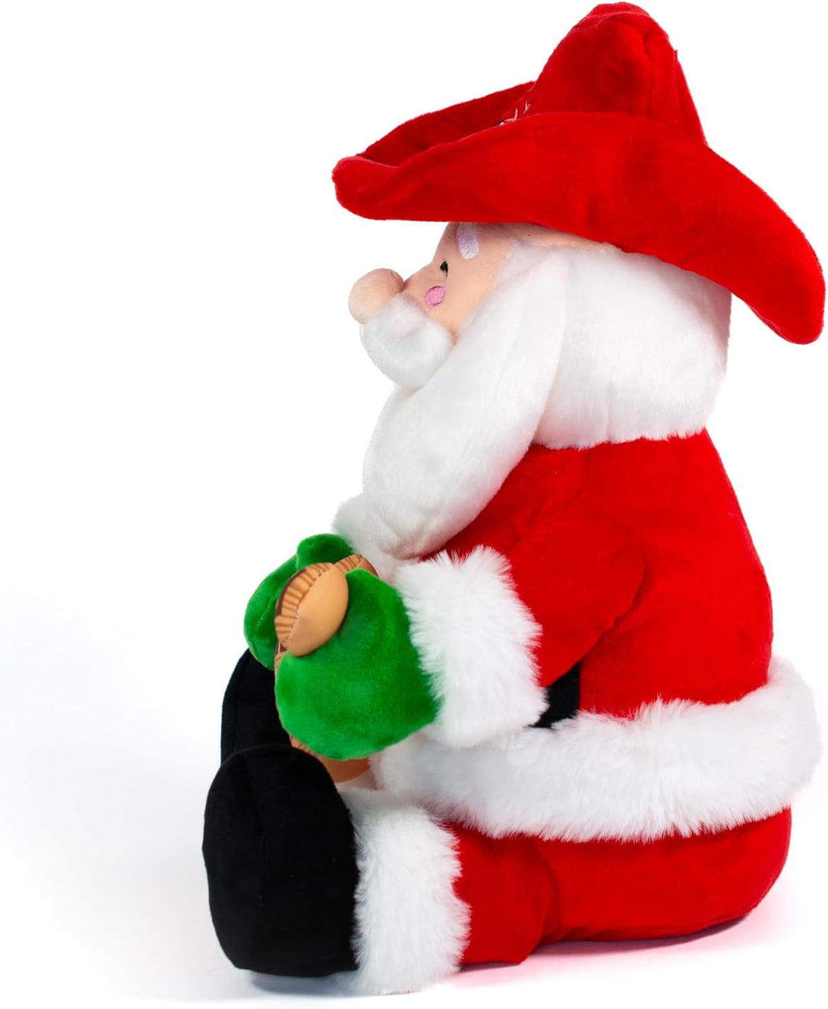Cuddle Barn - Cowboy Kringle | Juguete de peluche suave de Papá Noe...