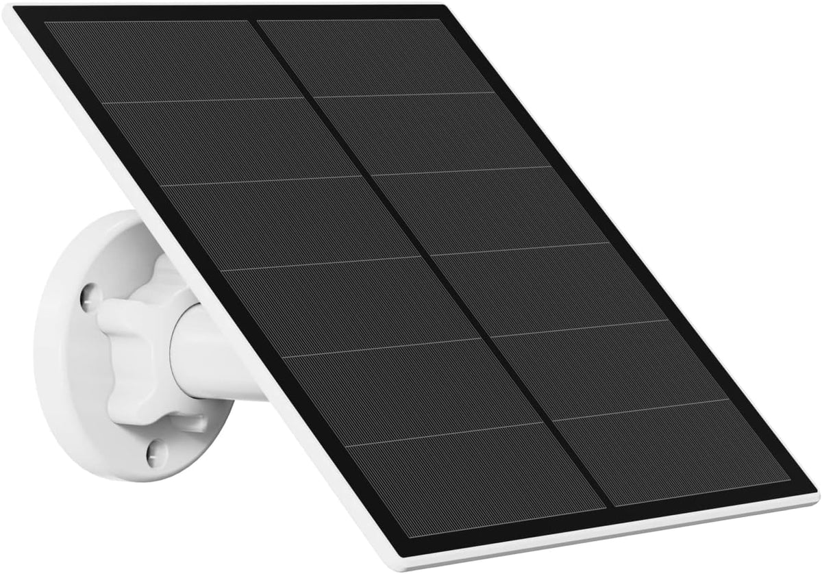 Panel solar de 5 W para cámara de seguridad al aire libre, cargador...