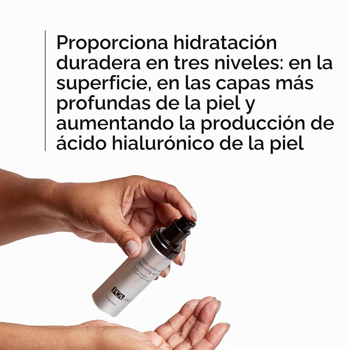 PCA SKIN Kit de Esenciales de Hidratación, Suero Potenciador de Áci...