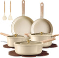 CAROTE Juego de ollas y sartenes, juego de utensilios de cocina de...