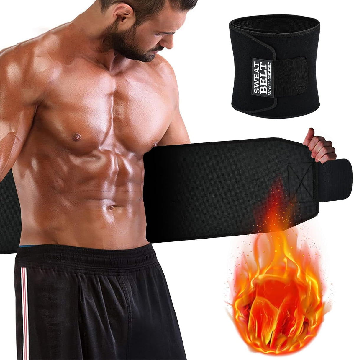 AMZBOSS Entrenador de cintura para mujeres y hombres, Entrenador de...