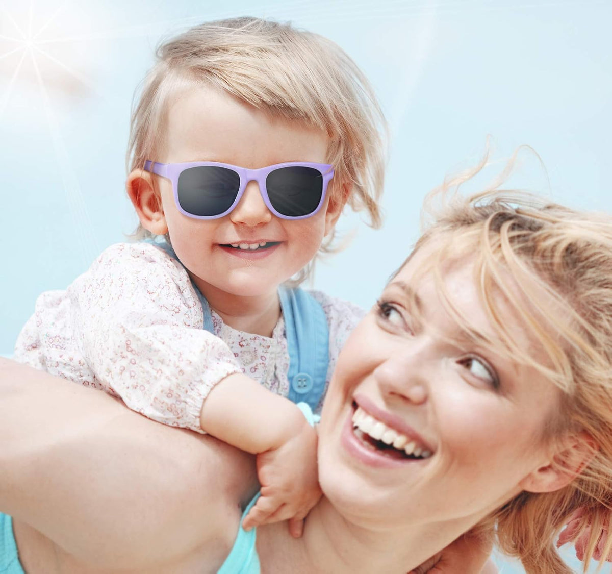 Nacuwa Gafas de sol para bebé, 100% a prueba de rayos UV, para bebé...