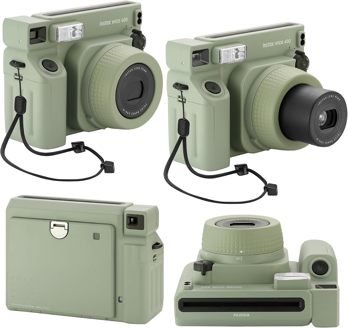 Cámara instantánea Fujifilm Instax Wide 400 + estuche para cámara +...