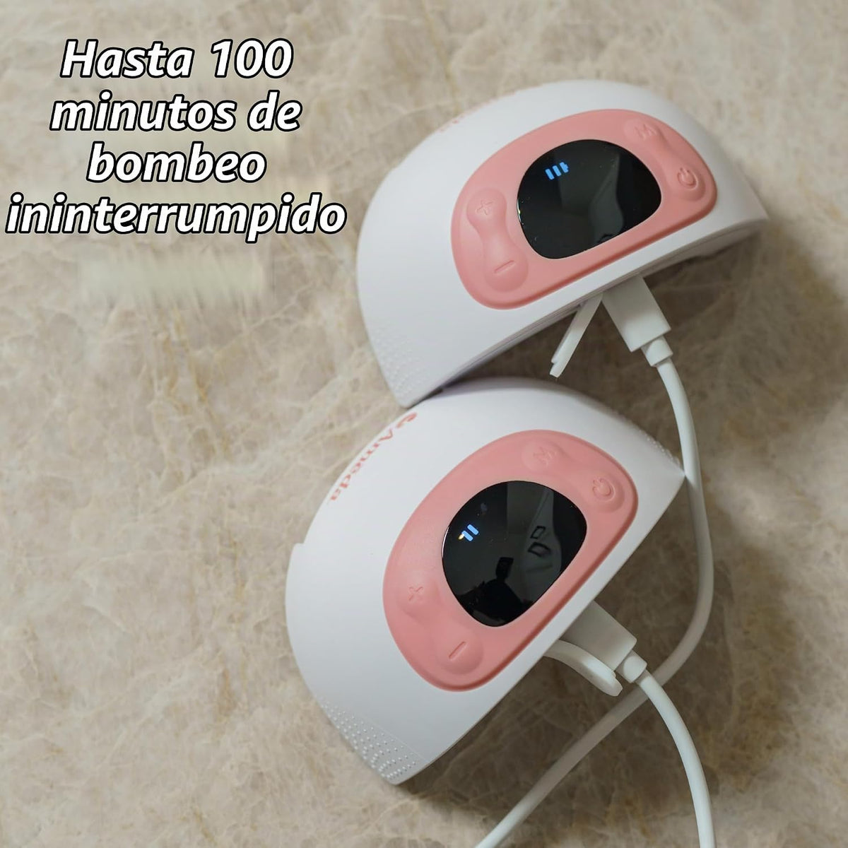 Ameda GLO - Extractor de leche portátil | Manos libres | Grado hosp...