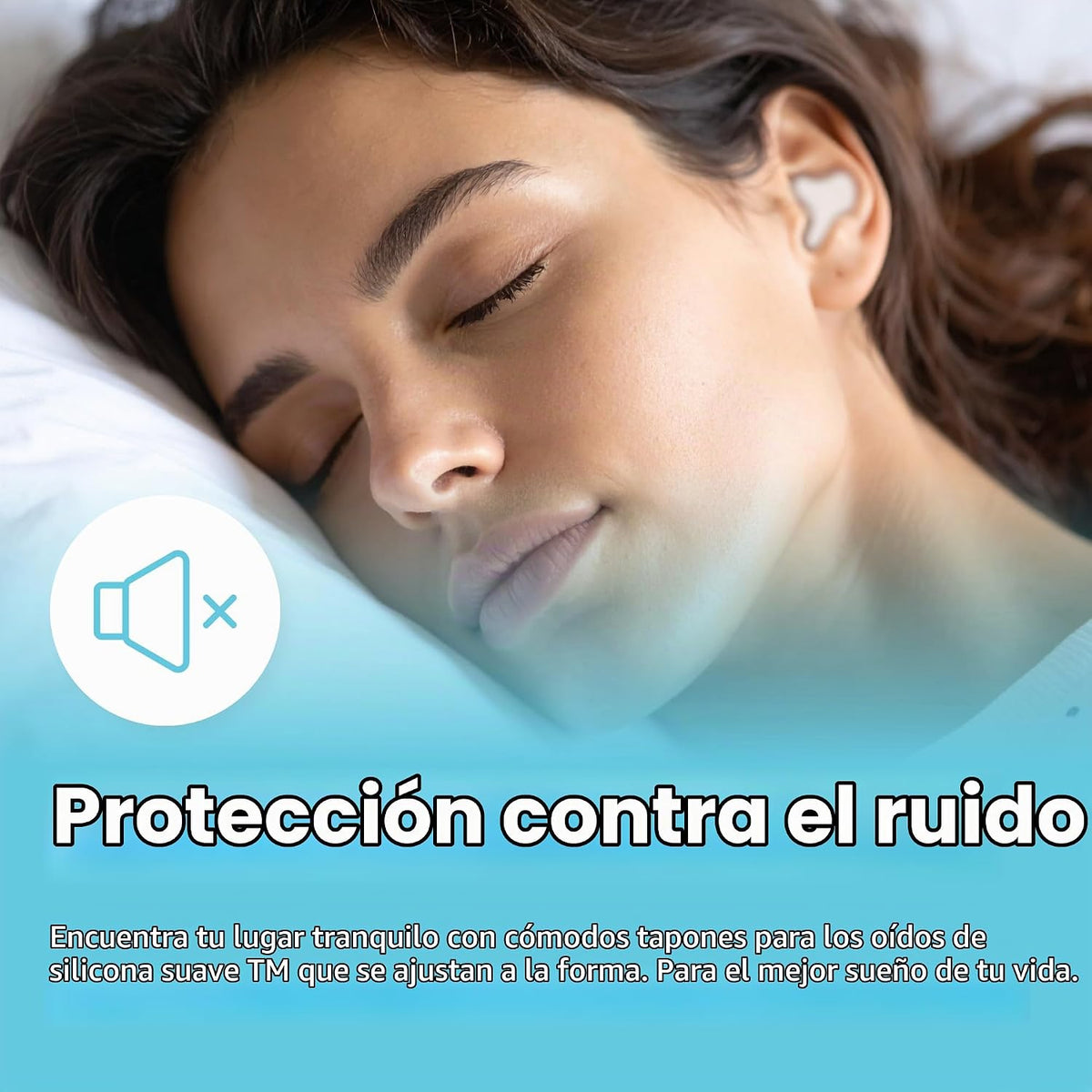 Whisper Tapones para los oídos (14 piezas) | Silicona suave | Tapon...
