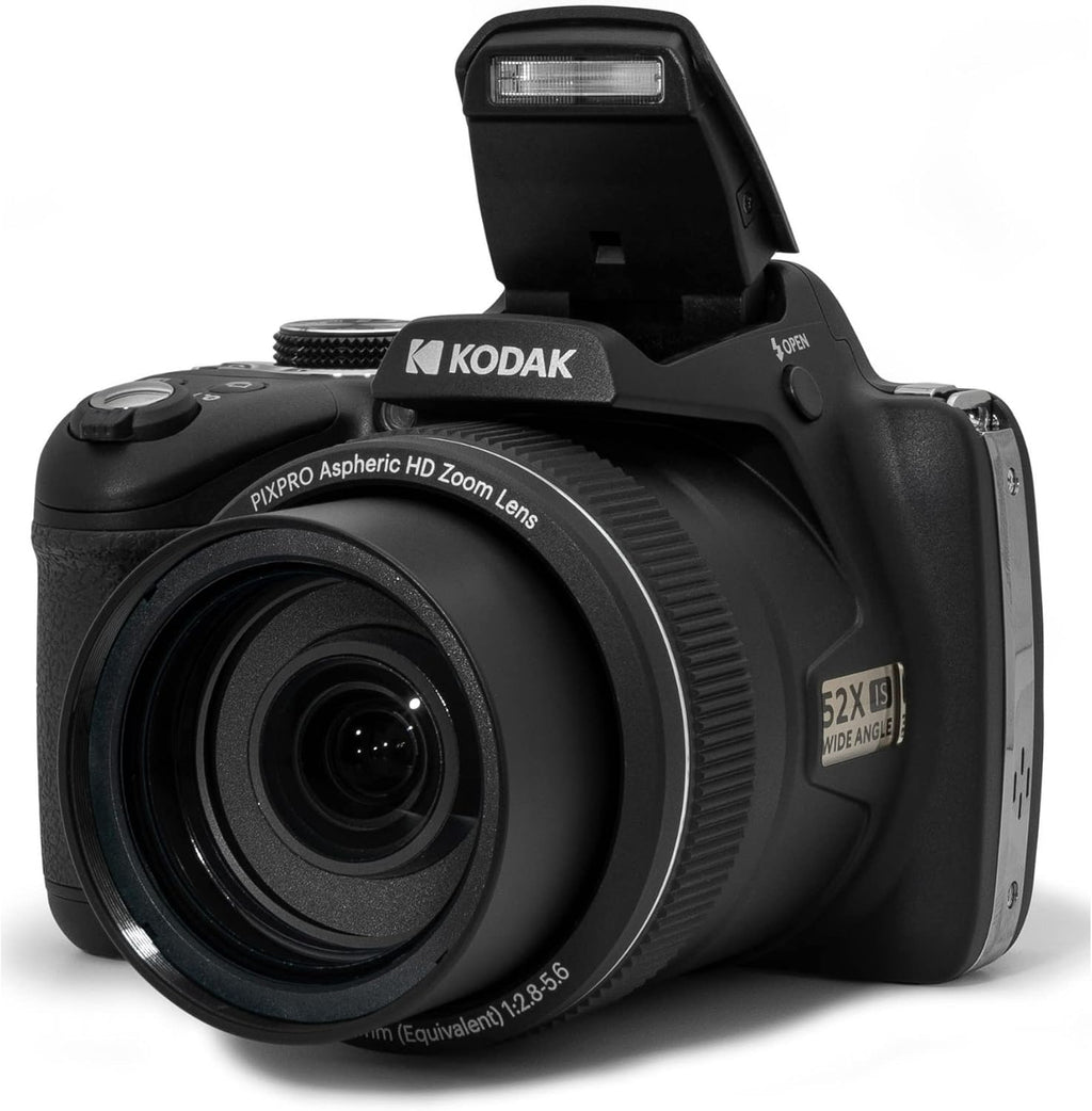 KODAK PIXPRO AZ528 - Cámara digital de 16 MP, zoom óptico de 52x, W...