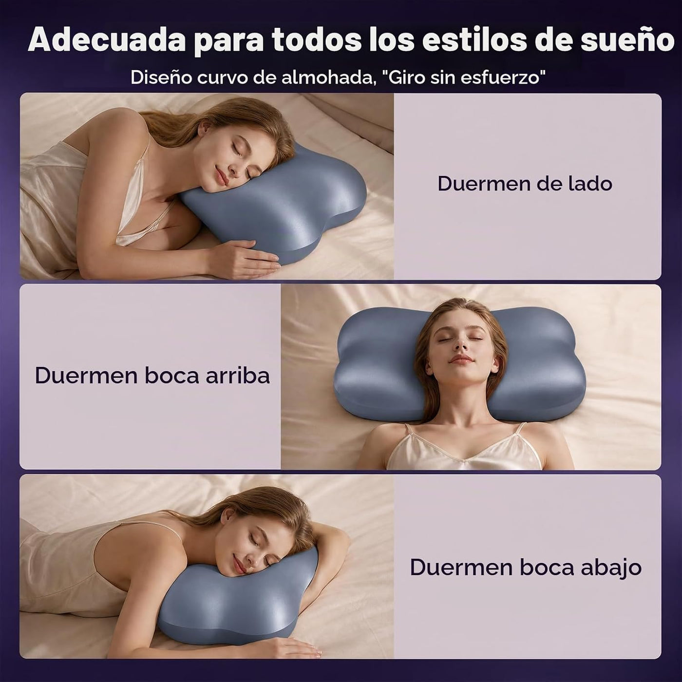 Almohada refrescante para el cuello cervical Dayme y almohada de es...