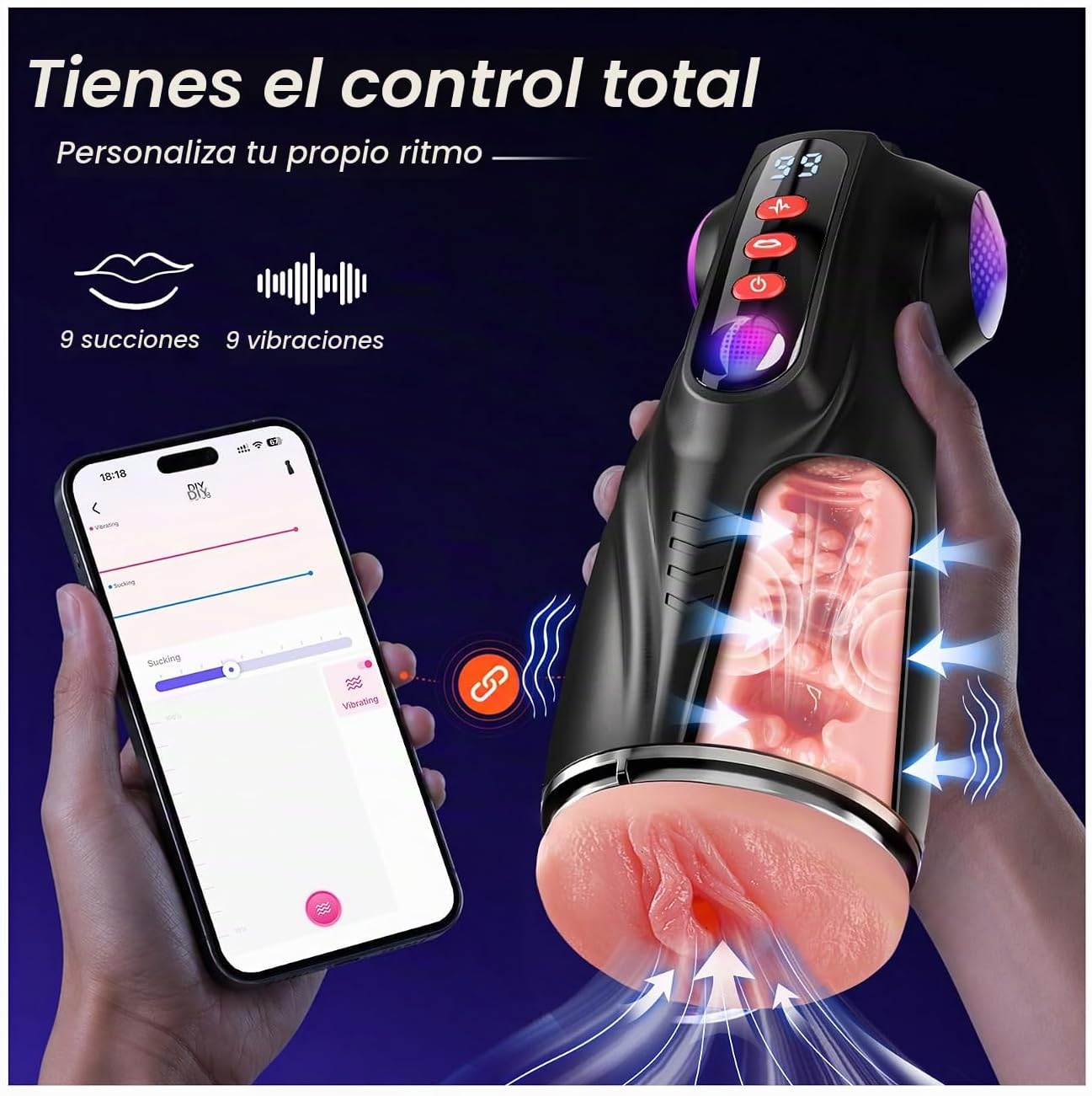 Uoffile Masturbador masculino Juguetes sexuales para hombres \u2013...