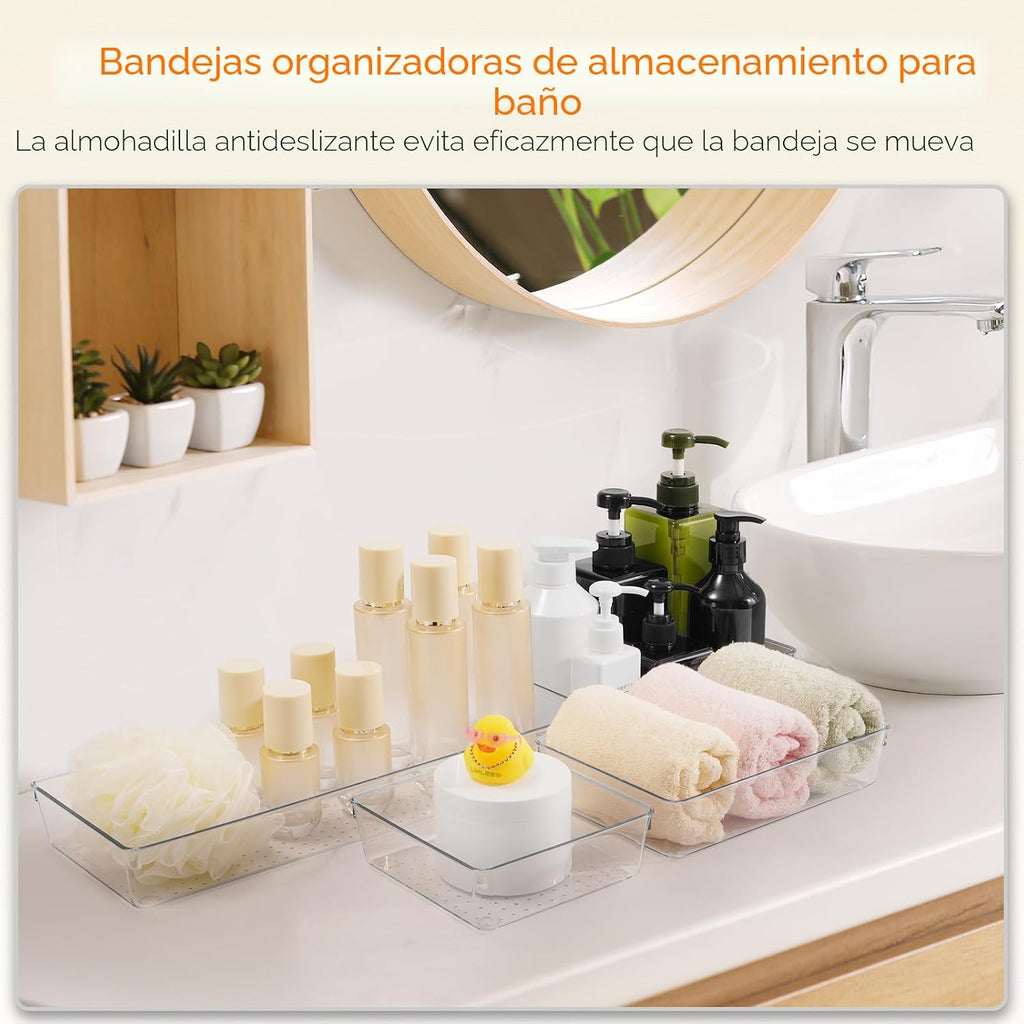 Criusia - Organizador de cajones, juego de 10 piezas de gran tamaño...