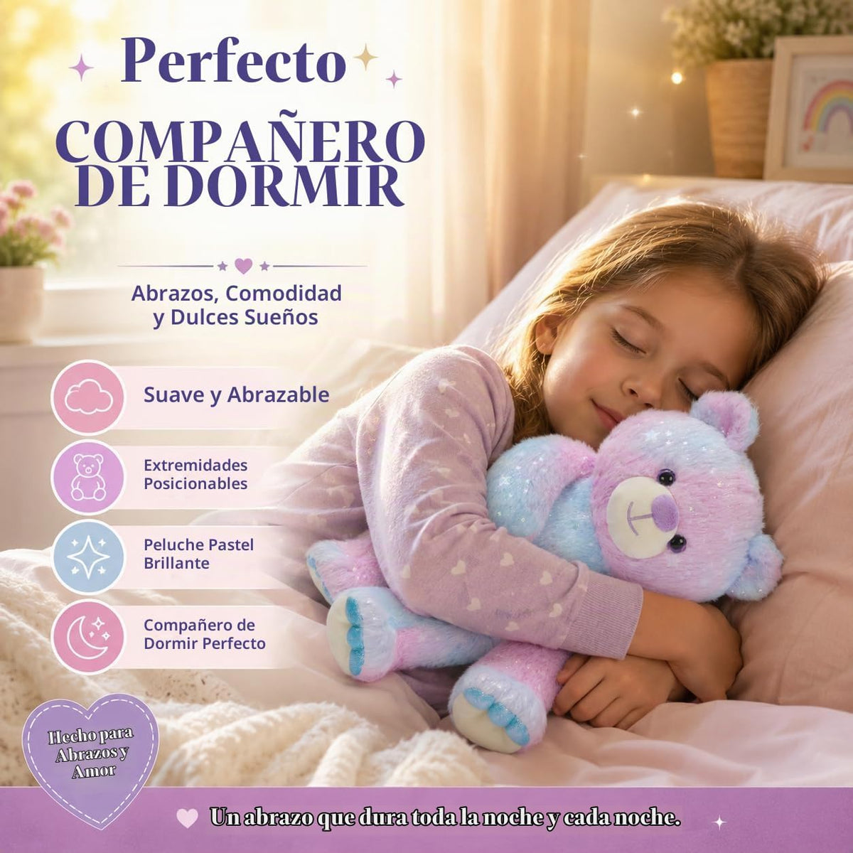 Tezituor Oso de peluche de peluche,Juguetes de peluche de oso arco...