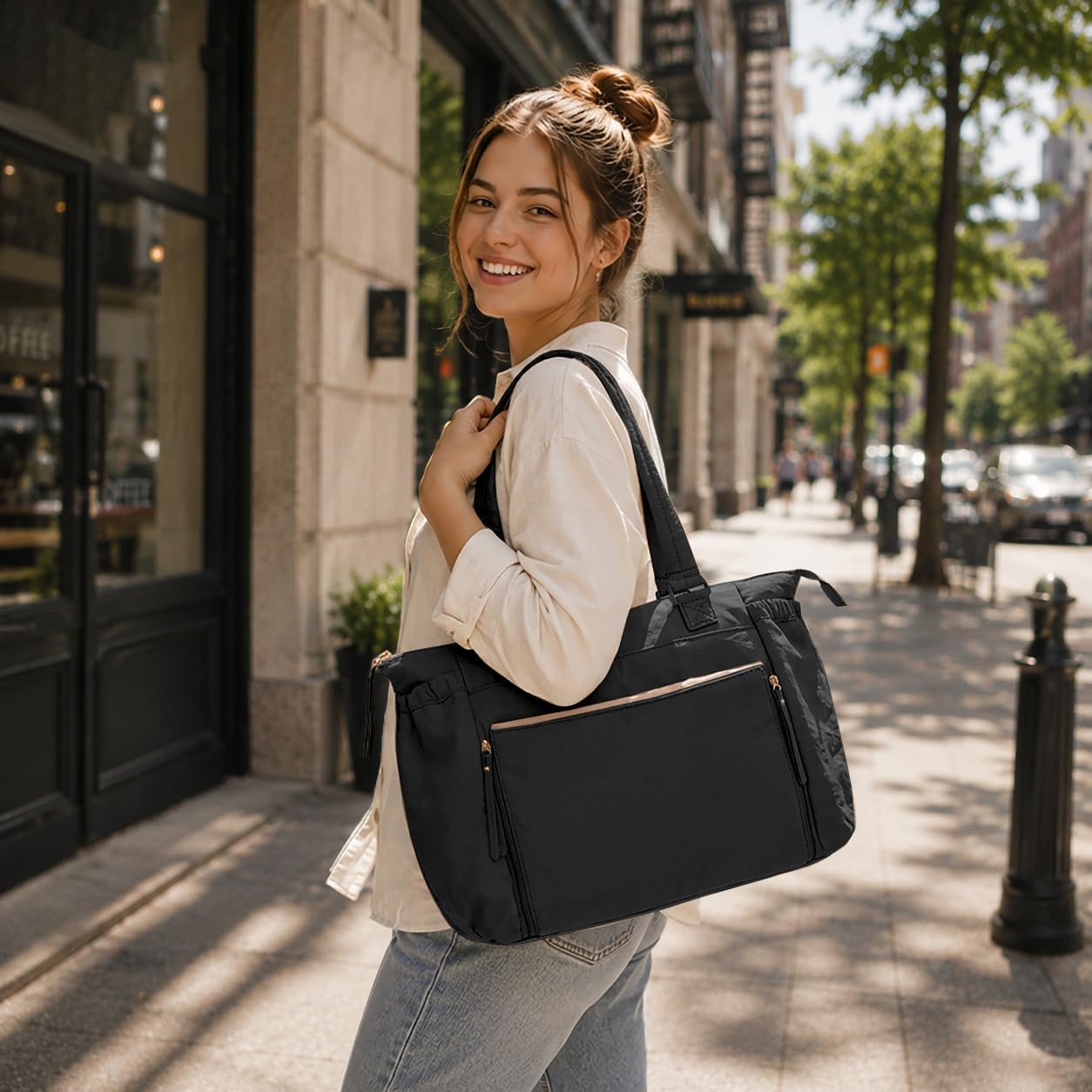 MOMINSIDE Bolsa de pañales con cambiador de pañales, bolsa de pañal...