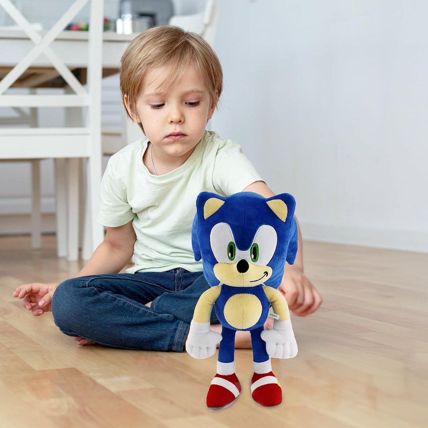 Adenzai Figuras de peluche de animales de peluche (azul)