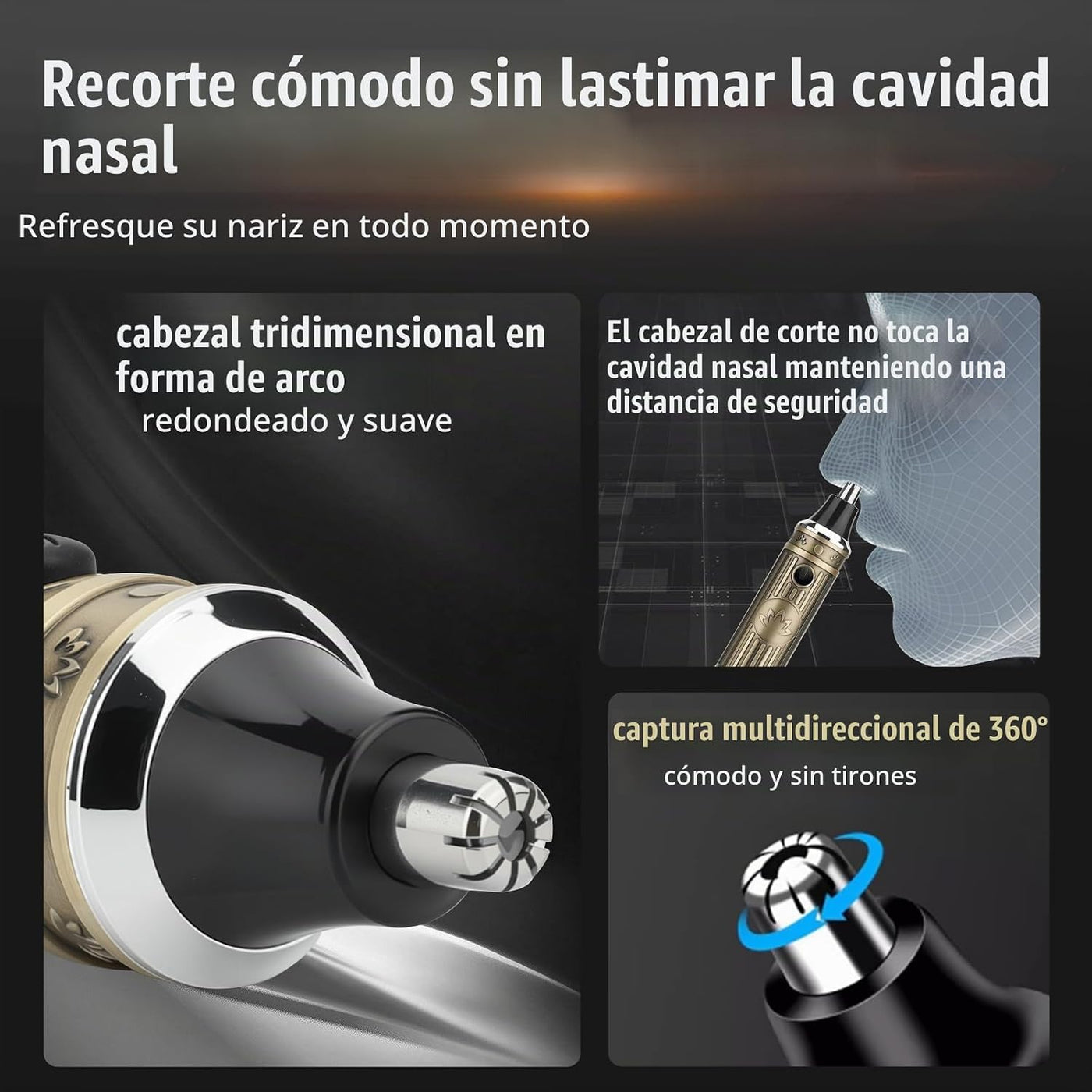 Bomxin Cortadoras de Cabello para Hombres Profesionales, Cortadoras...