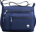 MINTEGRA Bolso de mano de hombro para mujer, espacioso bolso cruzado con múltiples bolsillos, bolso de mano a la moda con asa superior, S