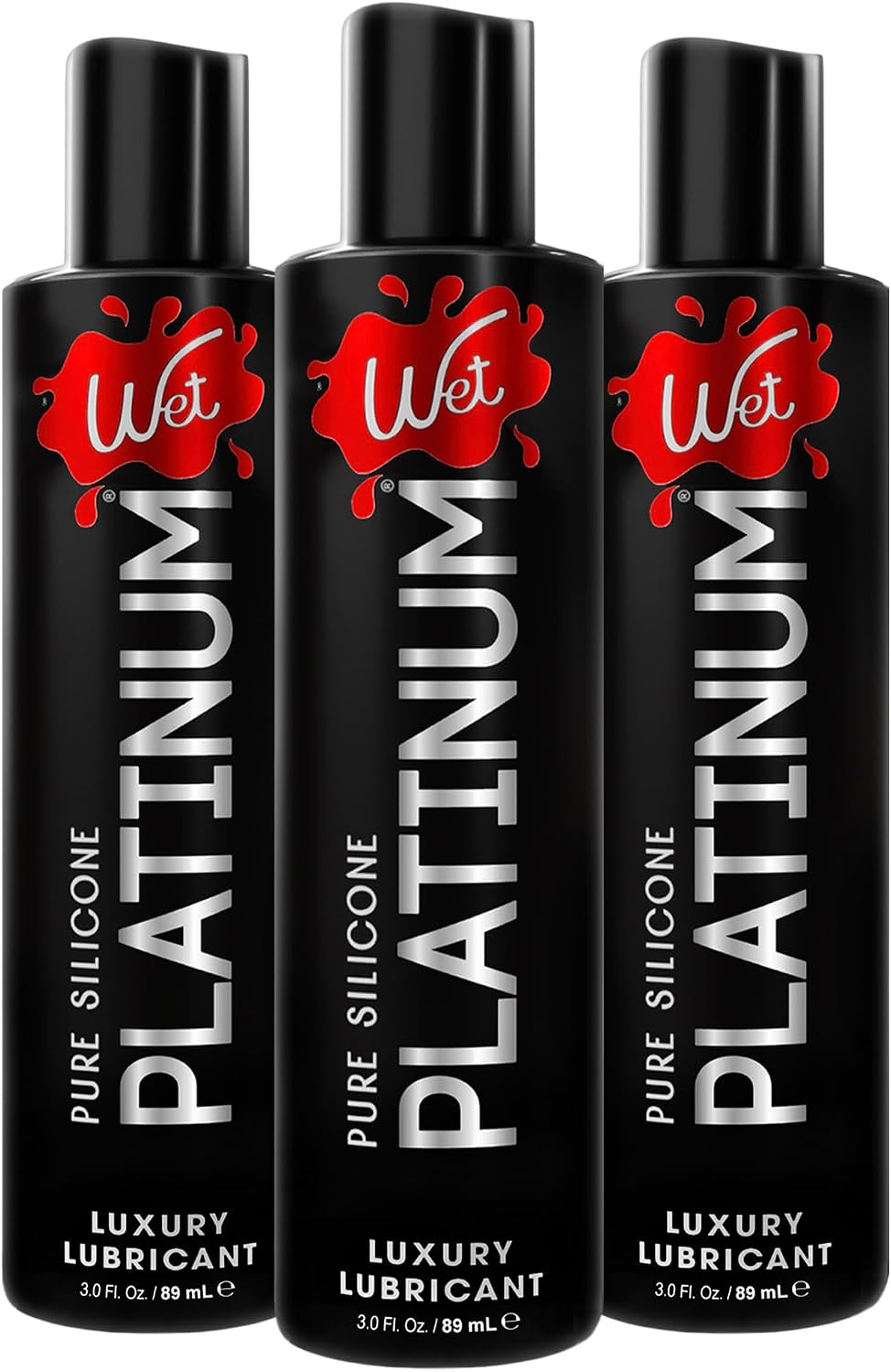 Wet Platinum Lubricante personal a base de silicona | Fórmula ultra...