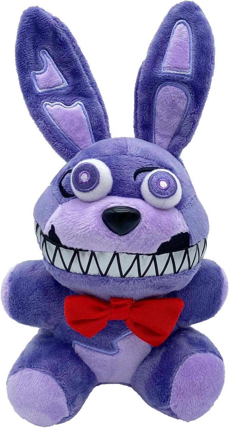 Juguete de peluche de conejo morado, juguete de peluche de conejo d...
