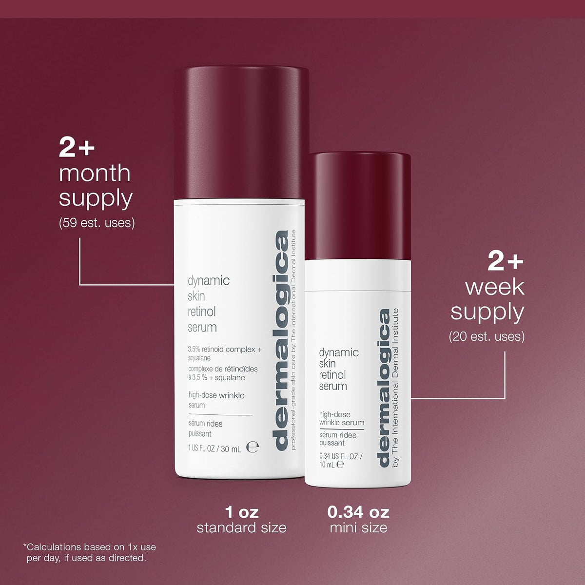 Dermalogica Dynamic Skin Retinol Serum, suero facial antienvejecimi...