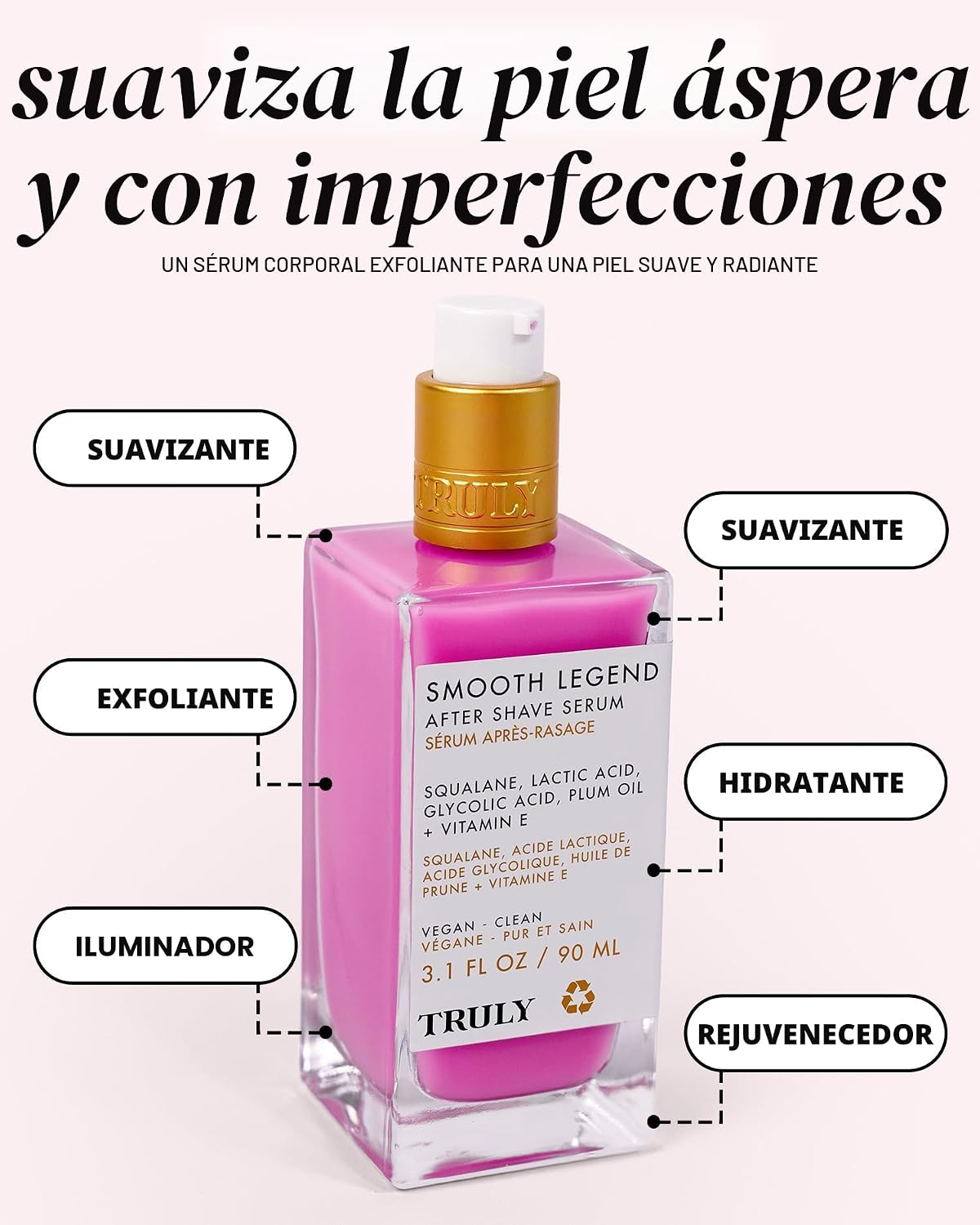Suero para después del afeitado de lujo Truly | Tratamiento calmant...