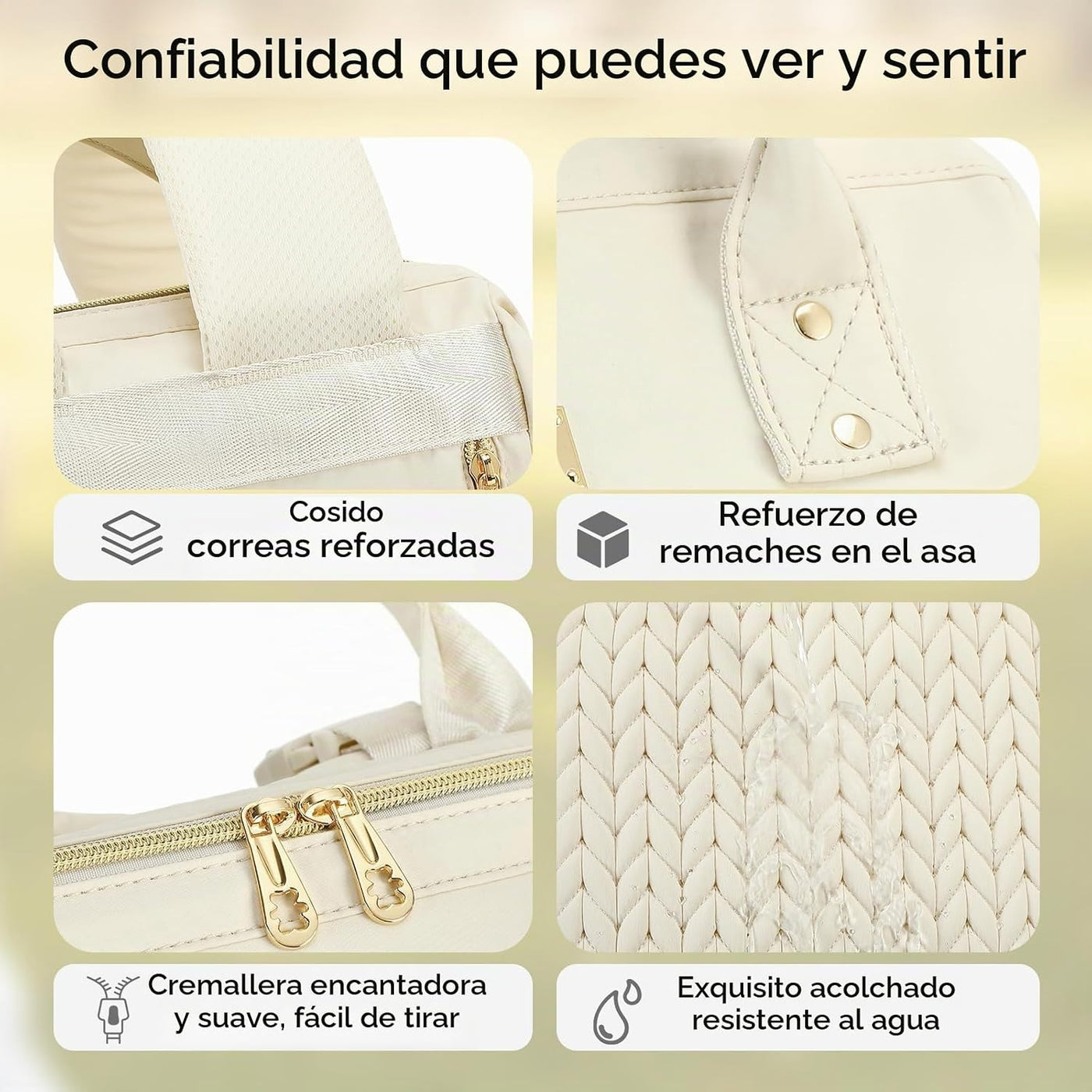 AIJIEKE Bolsa de pañales, mochila grande para pañales de bebé de gr...