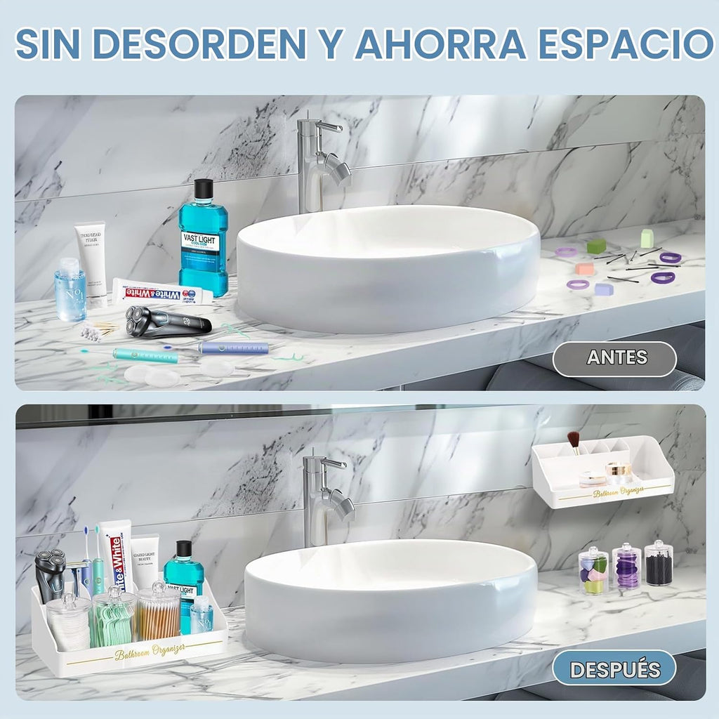 Tucao Portacepillos de dientes, Portacepillos de baño con 6 ranuras...