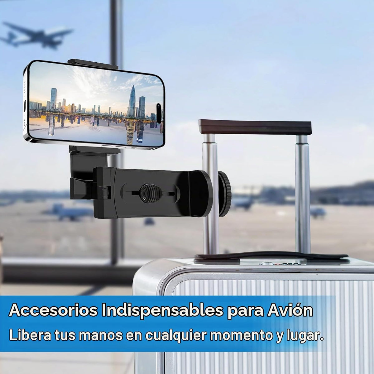 Elokipoe Soporte universal para tableta de avión, soporte de viaje,...