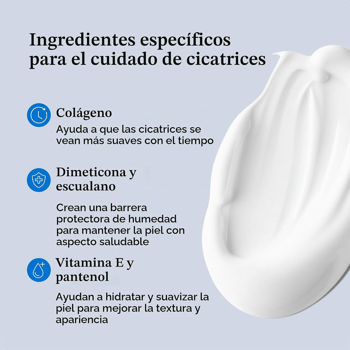 NUVADERMIS - Crema de gel de silicona para cicatrices quirúrgicas y...