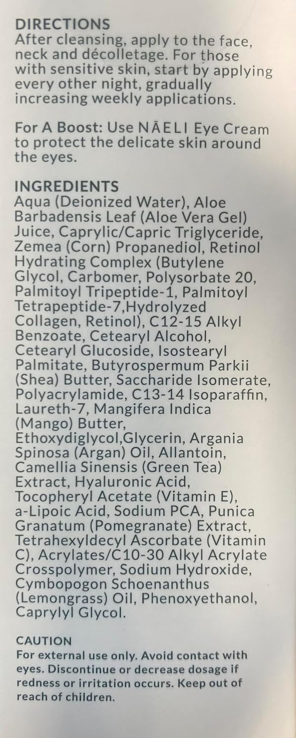 Crema de Retinoide - 4.25% Retinol Hidratante Nocturna para Cara y...