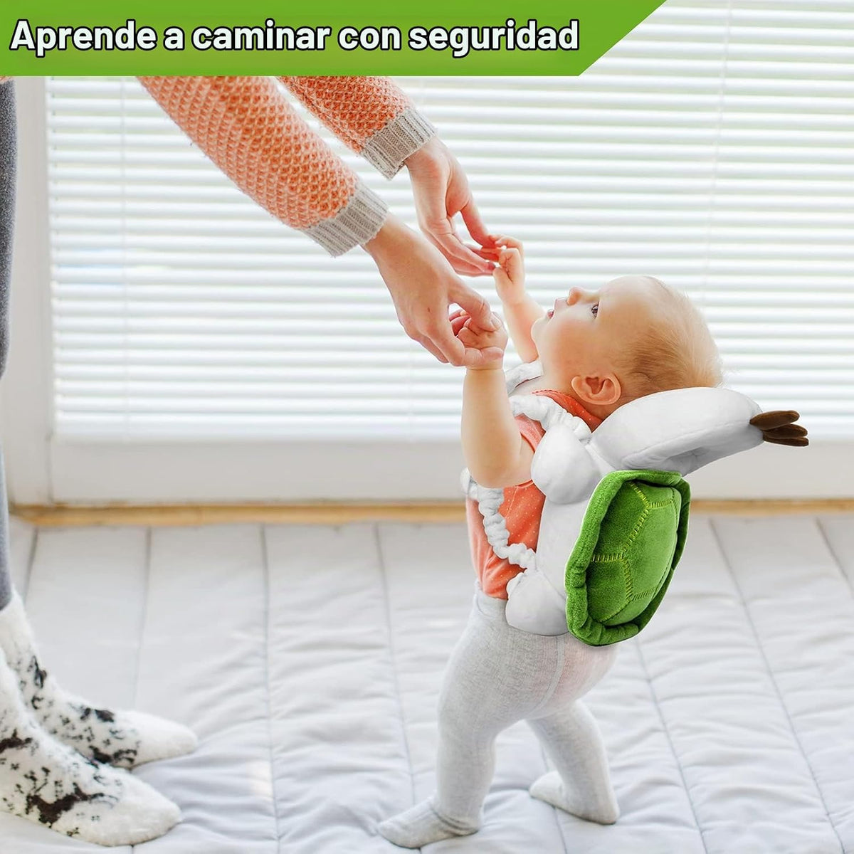 Tortoise WZ S4 - Mochila de seguridad ajustable con 3 pares de calc...