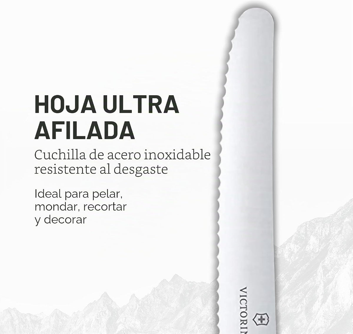 Victorinox Swiss Classic - Juego de cuchillos de mesa y tomate de 6...