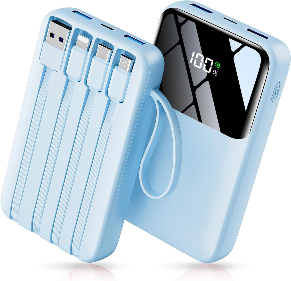 banco portátil del poder del cargador 15000mAh, más pequeño incorpo...