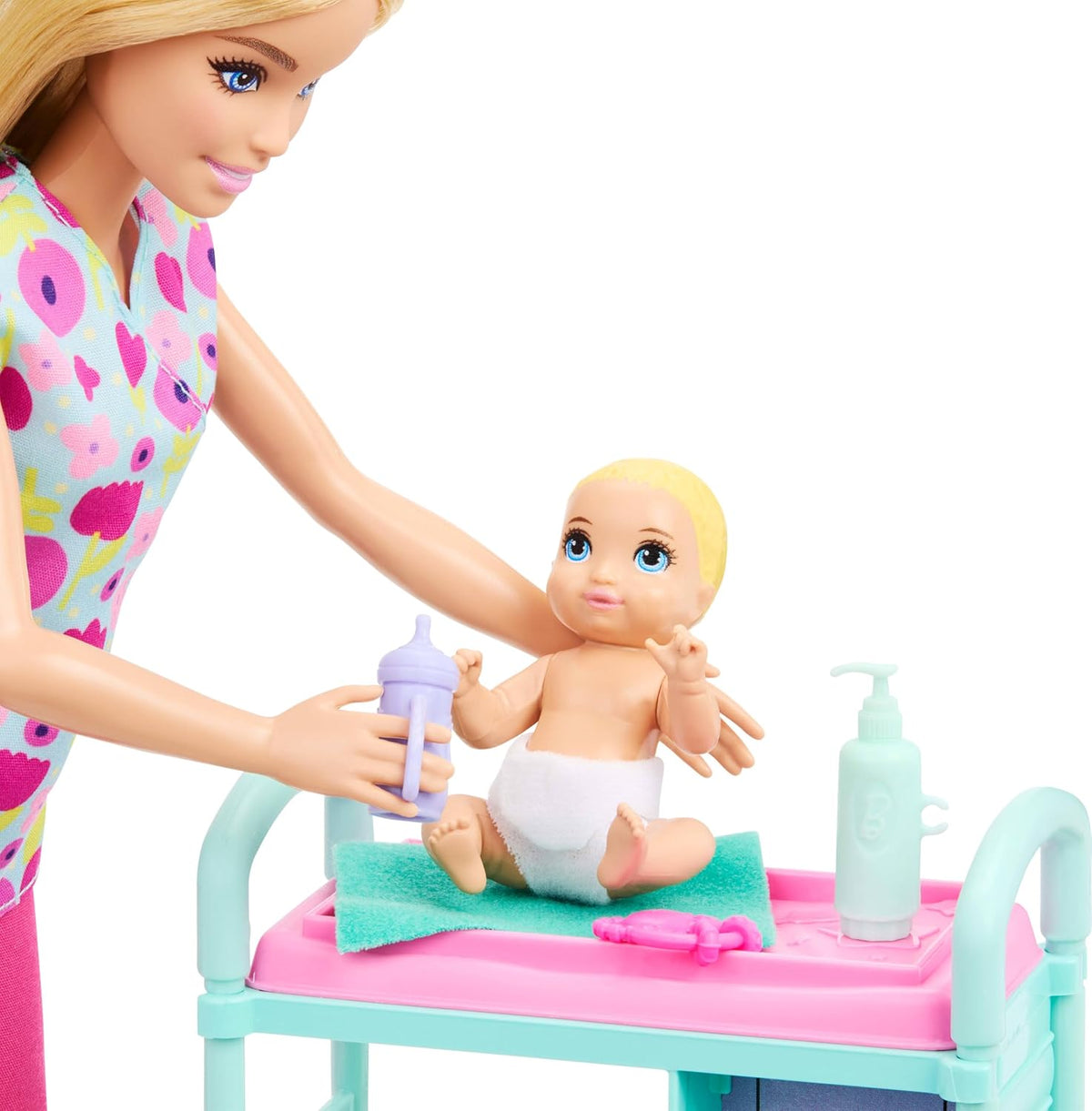 Barbie Careers Baby Doctor - Muñeca y juego | 2 muñecas de bebé con...