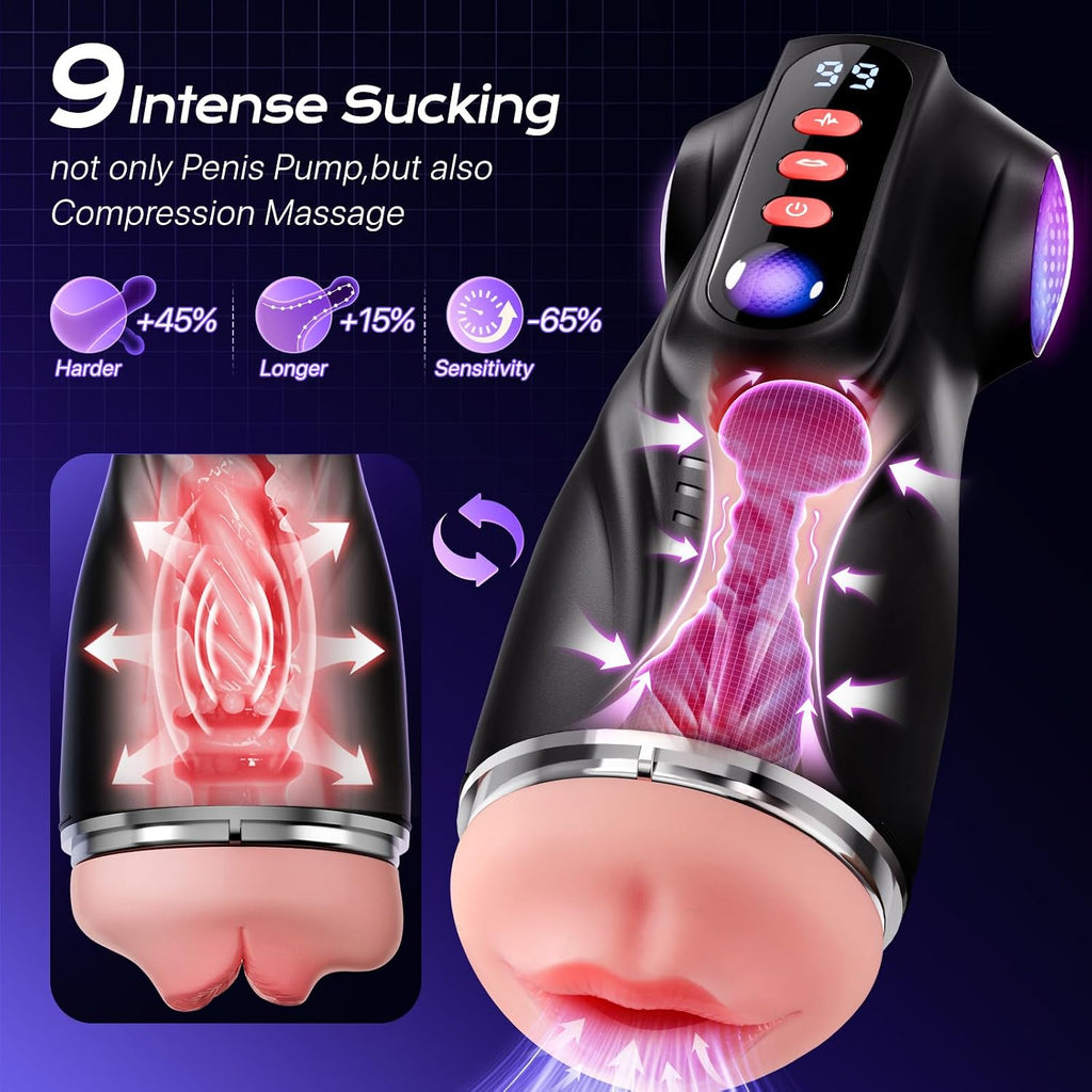 Uoffile Masturbador masculino Juguetes sexuales para hombres \u2013...