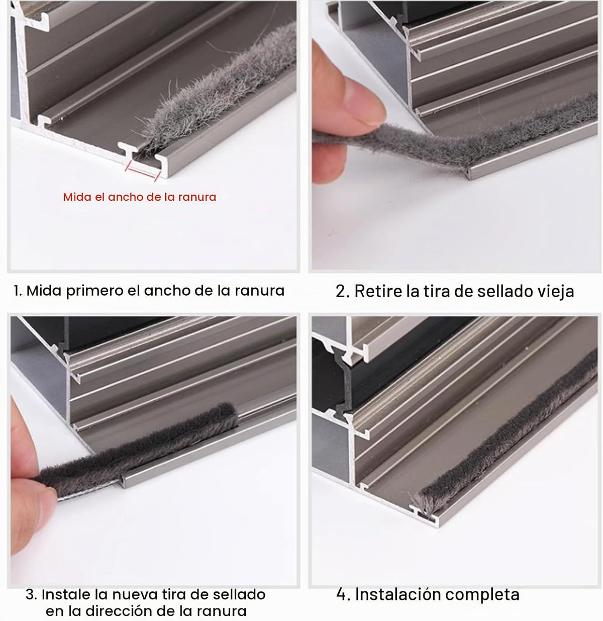 Soezy 16 pies (5m) 196 pulgadas de cinta adhesiva para ventanas cor...