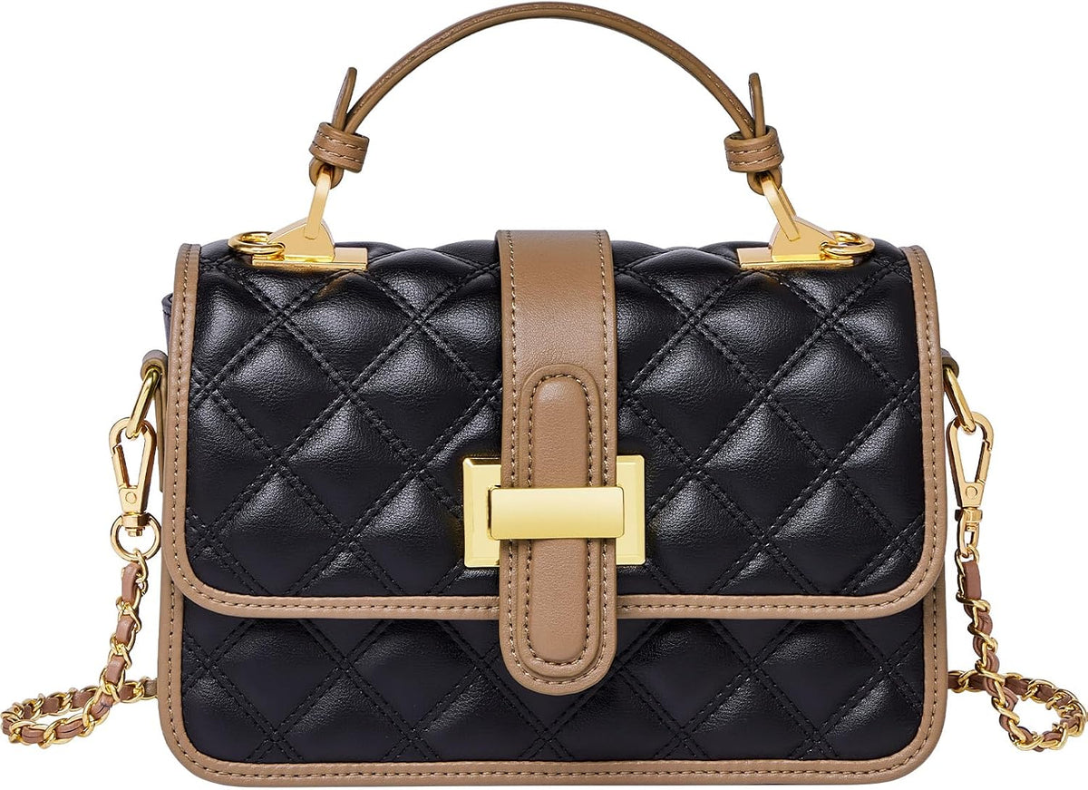 Bolsos cruzados pequeños para mujer, bolso de cuero suave para telé...