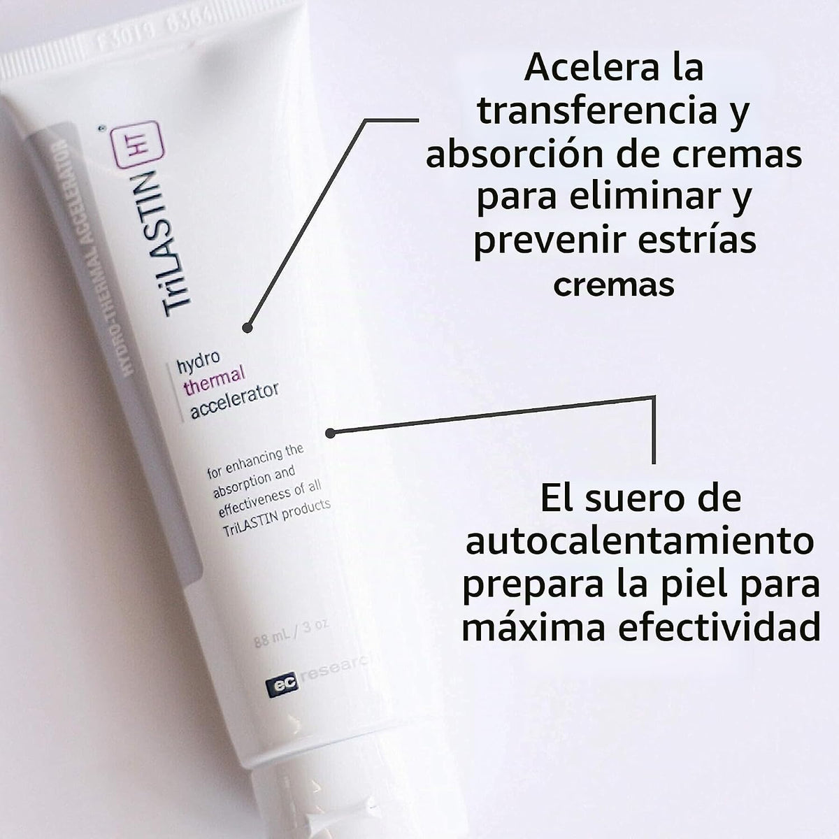 TriLASTIN Paquete de crema de prevención de estrías de maternidad (...