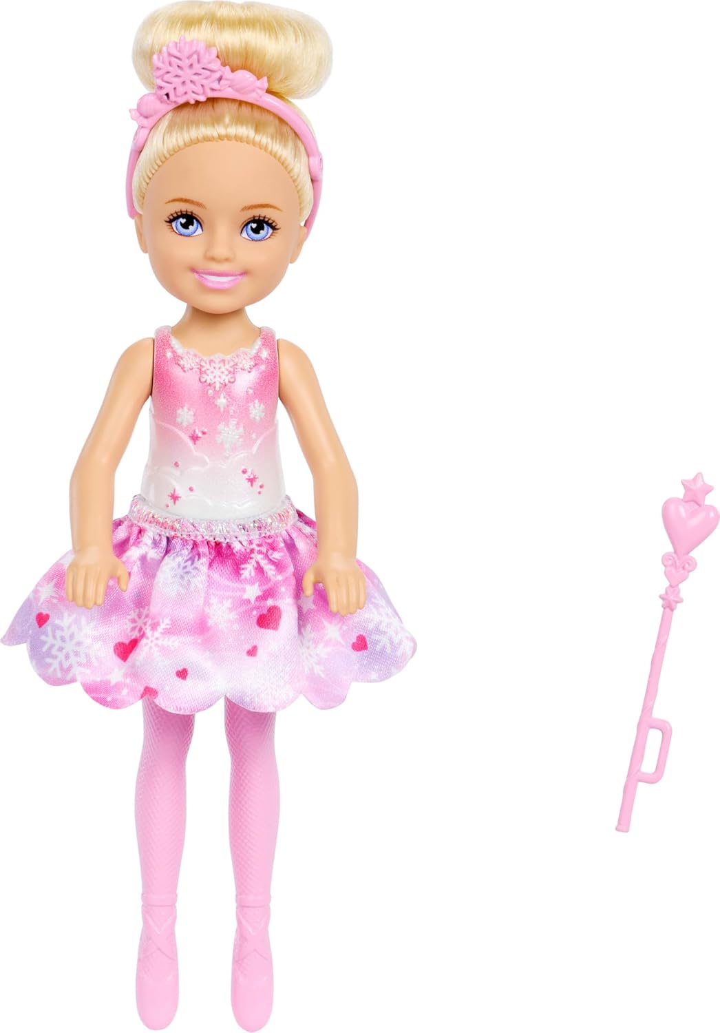 Barbie Muñeca bailarina Chelsea de pelo rubio cascanueces | Lleva u...