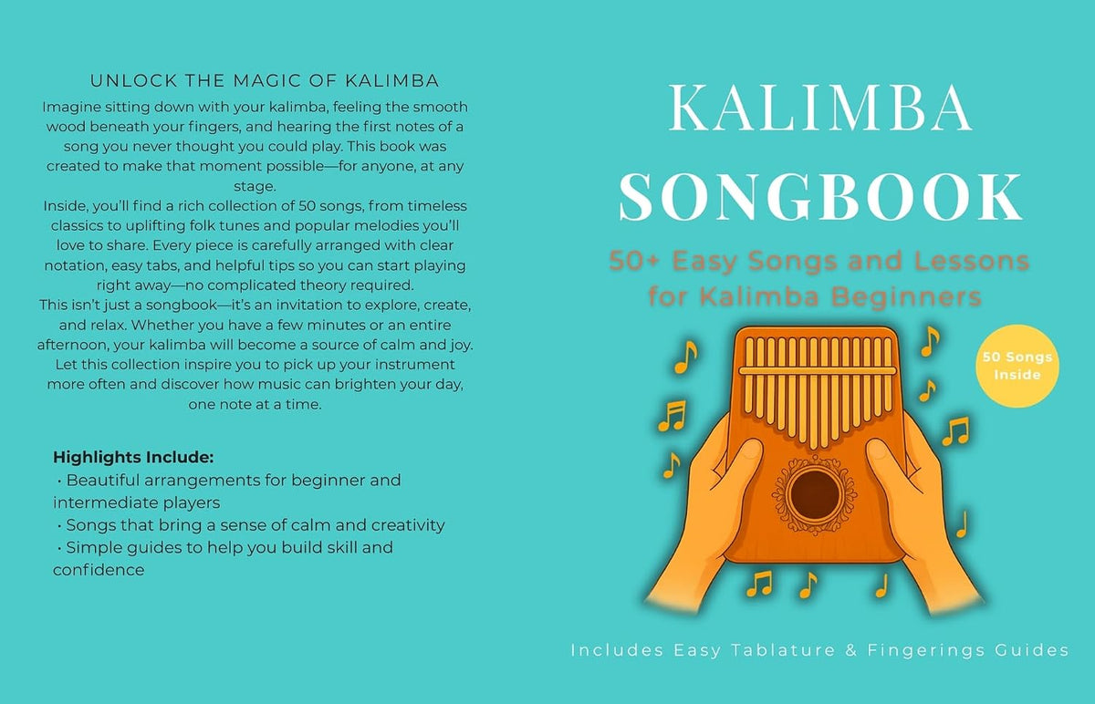 Cancionero de Kalimba: más de 50 canciones y lecciones sencillas pa...